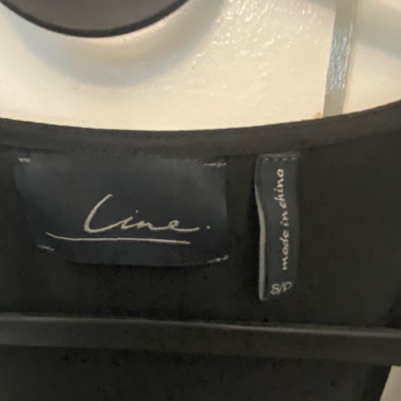 LINE silk tank black - Picture 2 of 4